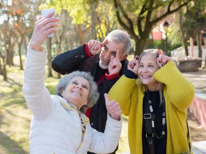 Healthy elderly people